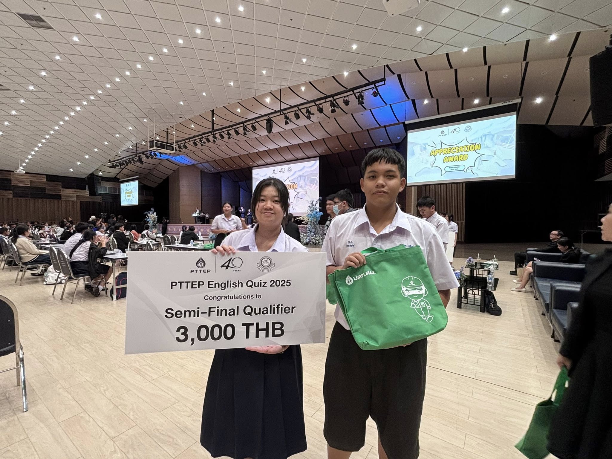 Semi final qualifier PTTEP English Quiz 2025